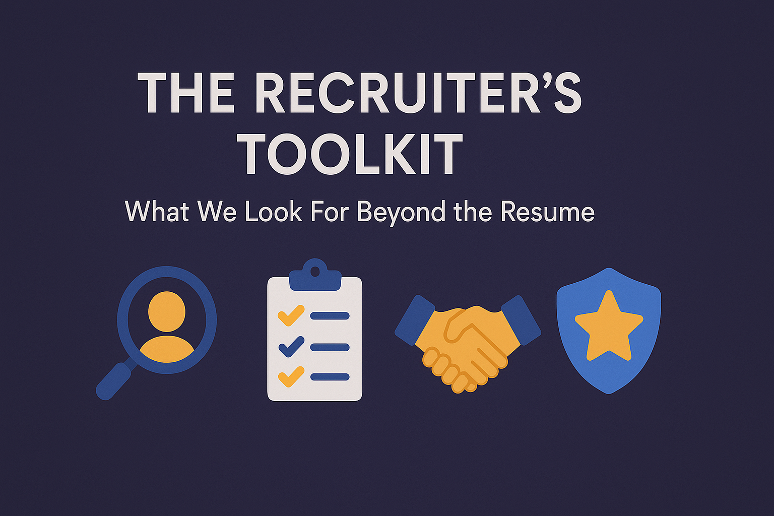 The Recruiter’s Toolkit: What We Look For Beyond the Resume
