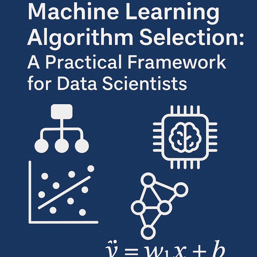 The Complete Guide to Machine Learning Algorithm Selection: A Practical Framework for Data&nbsp;Scientists