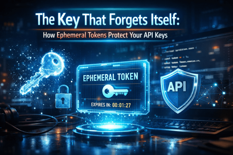 The Key That Forgets Itself: How Ephemeral Tokens Protect Your API Keys